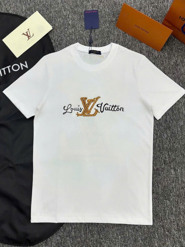 T-Shirt LV bản thêu - Hình ảnh 2