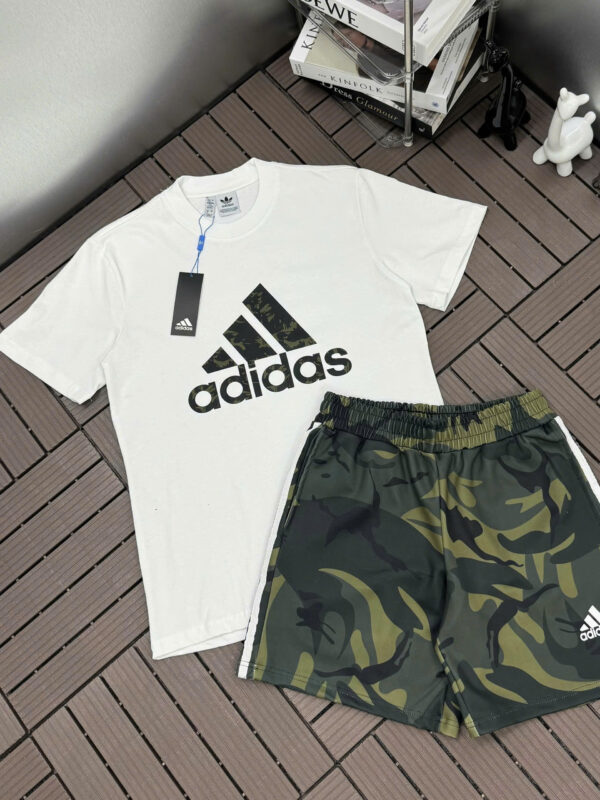 Set Adidas Logo Camo